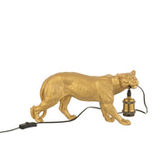 Tafellamp Goud Kunsthars S 11 cm 11x40x20 cm-Tafellampen-J-Line