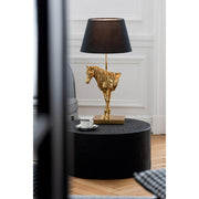 Tafellamp Goud Polykunsthars 36 cm 35.5x35.5x70 cm-Tafellampen-J-Line