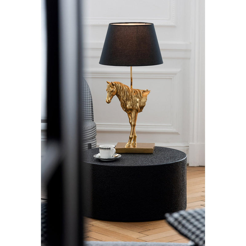 Tafellamp Goud Polykunsthars 36 cm 35.5x35.5x70 cm-Tafellampen-J-Line