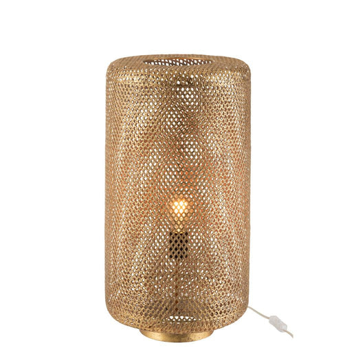 Tafellamp Goud ijzer Rond 32 cm 32x32x60.5 cm-Tafellampen-J-Line