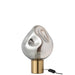 Tafellamp Grijs Aluminium 25 cm-Tafellampen-J-Line