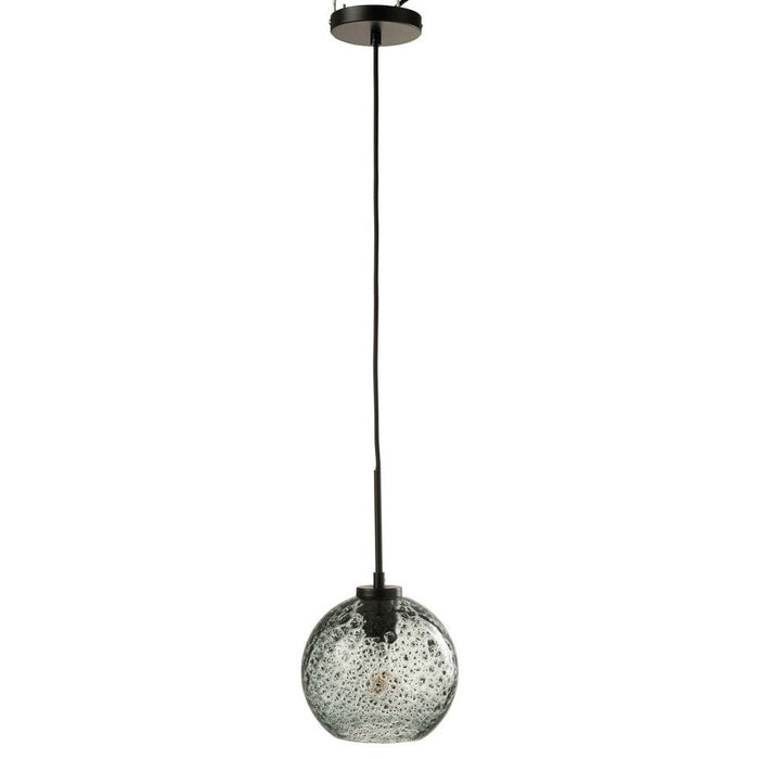 Tafellamp Grijs Glas S 21 cm-Tafellampen-J-Line