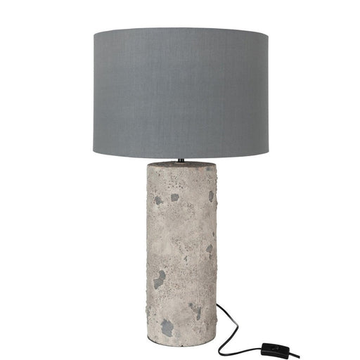 Hanglamp Lampenkap Grijs Kunststof L 42 cm 42x42x72 cm-Hanglampen-J-Line