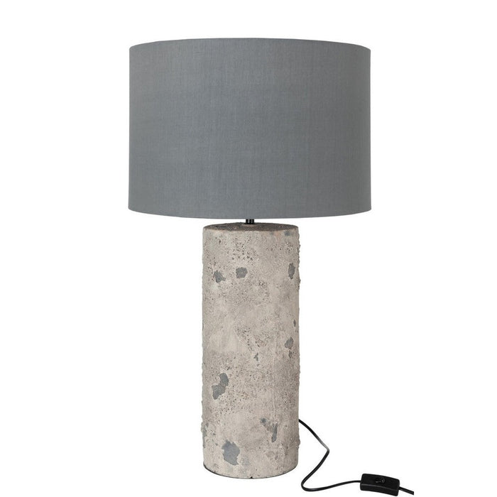 Hanglamp Lampenkap Grijs Kunststof L 42 cm 42x42x72 cm-Hanglampen-J-Line