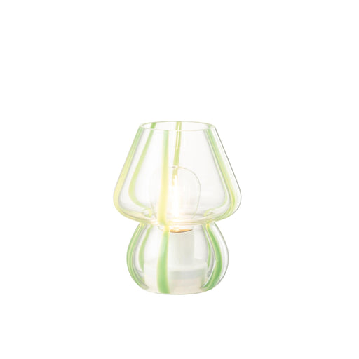 Tafellamp Groen Kunststof S 11 cm-Tafellampen-J-Line