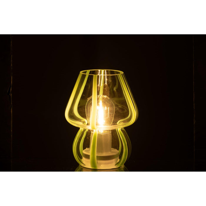 Tafellamp Groen Kunststof S 11 cm-Tafellampen-J-Line