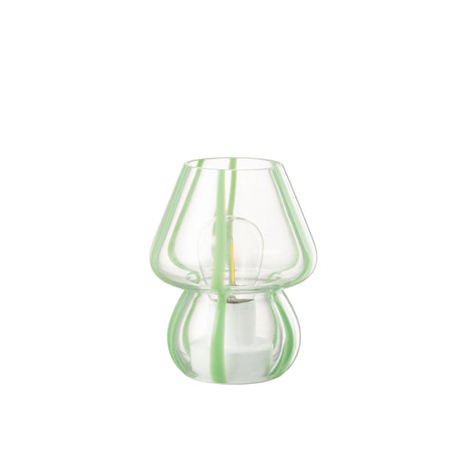 Tafellamp Groen Kunststof S 11 cm-Tafellampen-J-Line