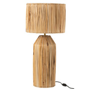 Tafellamp Hanna Bananen Ijzer, Banana Leaf Naturel 35x35x87 cm-Tafellampen-J-Line