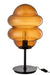 Tafellamp Honinglepel glas bruin-Tafellampen-J-Line
