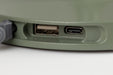Tafellamp Hub Polypropyleen, Metaal Groen Ø15x33 cm Irrelevant-Tafellampen-Creating Home