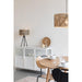 Tafellamp Isla Bamboo hout Beige Ø33x55 cm E27-Tafellampen-Creating Home
