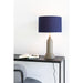 Tafellamp Kaja Donker Metaal Blauw Ø31x57 cm E27-Tafellampen-Creating Home