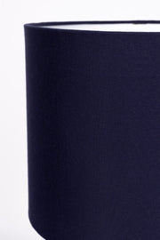 Tafellamp Kaja Donker Metaal Blauw Ø31x57 cm E27-Tafellampen-Creating Home