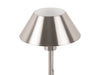 Tafellamp Kantoor Retro - Nikkel - Ø20cm-Tafellampen-Leitmotiv