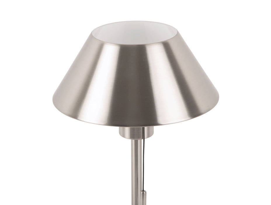 Tafellamp Kantoor Retro - Nikkel - Ø20cm-Tafellampen-Leitmotiv