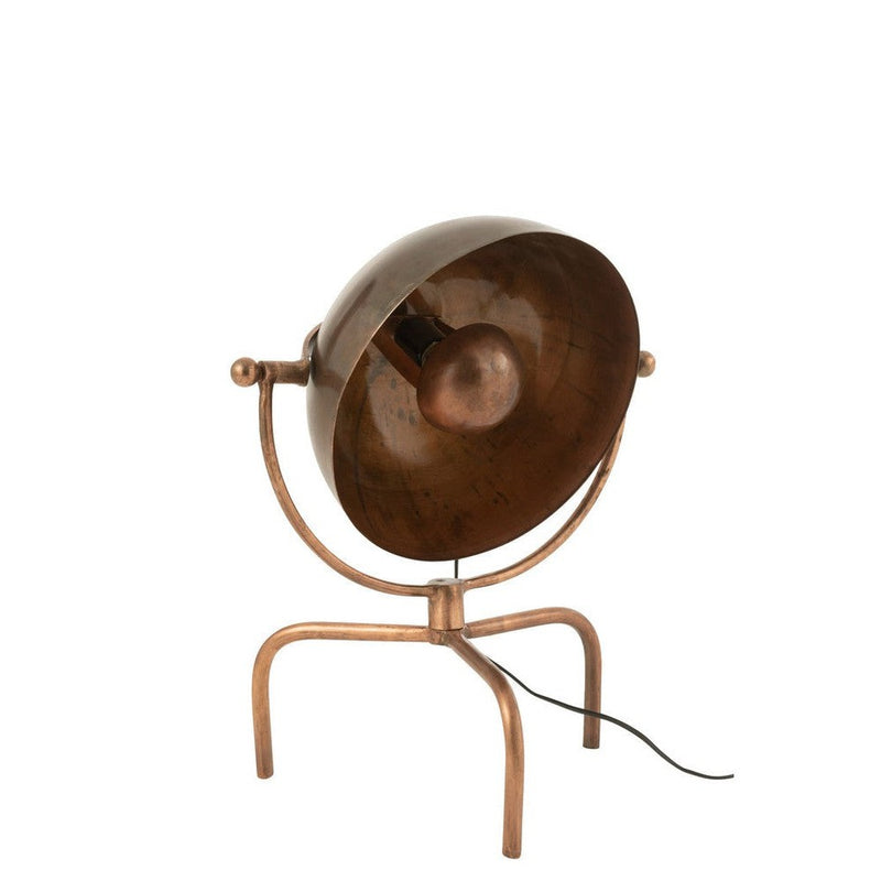Tafellamp Koper Ijzer Antiek 29 cm 29x41x54 cm-Tafellampen-J-Line
