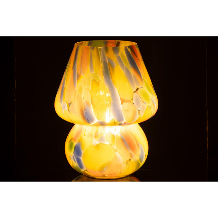 Tafellamp Kunststof L 15 cm 15x15x19 cm-Tafellampen-J-Line