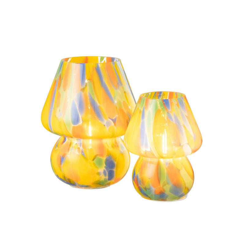 Tafellamp Kunststof L 15 cm 15x15x19 cm-Tafellampen-J-Line