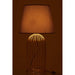 Tafellamp Lampvoet Kap ijzer Zwart 25x25x62 cm-Tafellampen-J-Line