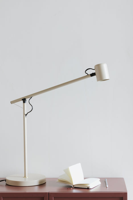 Tafellamp Leeshoekje Werkplek Iron Beige 55x20x45.5 cm-Tafellampen-Creating Home