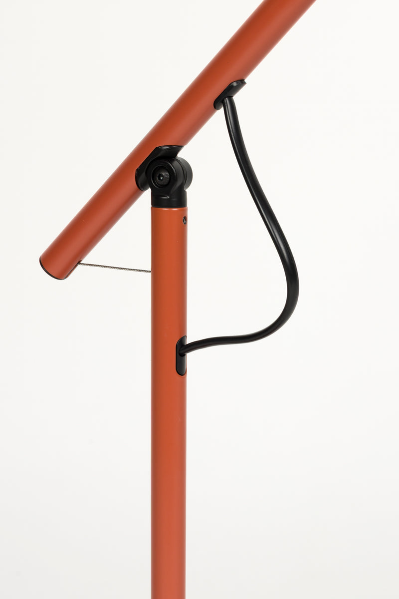 Tafellamp Leeshoekje Werkplek Iron Rood 55x20x45.5 cm-Tafellampen-Creating Home