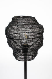 Tafellamp Lena Metaal Zwart Ø27x69 cm E27-Tafellampen-Creating Home