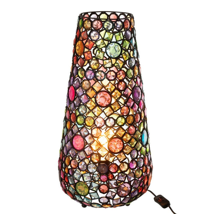 Tafellamp Mix Kunststof L 14 cm-Tafellampen-J-Line