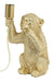 Tafellamp Monkey - Goud - 19,5x20x34cm-Tafellampen-Light & Living