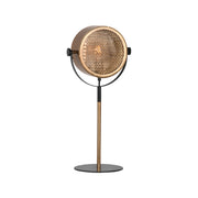 Tafellamp Muse Geinspireerd Metaal Antiek Goud 20x20x60 cm-Tafellampen-LABEL51