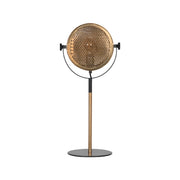 Tafellamp Muse Geinspireerd Metaal Antiek Goud 20x20x60 cm-Tafellampen-LABEL51