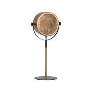Tafellamp Muse Geinspireerd Metaal Antiek Goud 20x20x60 cm-Tafellampen-LABEL51