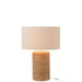 Tafellamp Naturel Ailanthus hout 45 cm-Tafellampen-J-Line