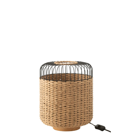 Tafellamp Naturel Beech hout 27 cm-Tafellampen-J-Line