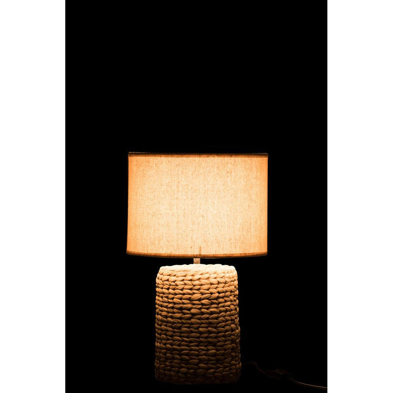 Tafellamp Naturel Cement S 28 cm 28x28x47 cm-Tafellampen-J-Line