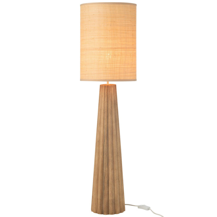 Tafellamp Naturel Gras L 25 cm 25x25x100 cm-Tafellampen-J-Line