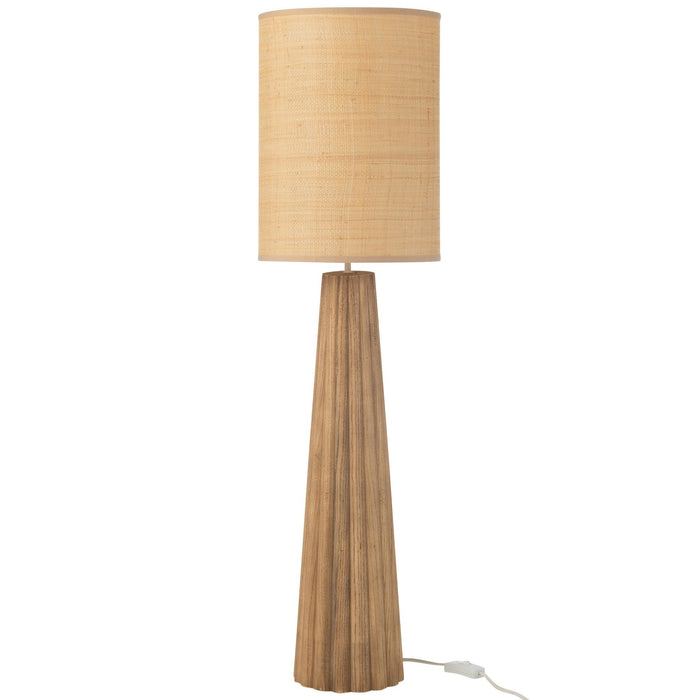 Tafellamp Naturel Gras L 25 cm 25x25x100 cm-Tafellampen-J-Line
