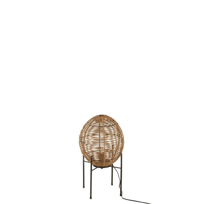 Tafellamp Naturel Ijzer 30 cm - Naturel-Tafellampen-J-Line