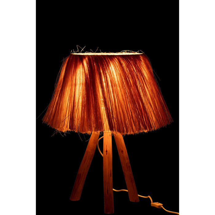 Tafellamp Naturel Ijzer 30 cm - 43818-Tafellampen-J-Line