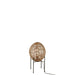 Tafellamp Naturel Ijzer 30 cm - Naturel - 20396-Tafellampen-J-Line