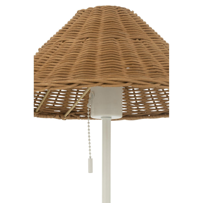 Tafellamp Naturel Ijzer 32 cm 32x32x50 cm-Tafellampen-J-Line