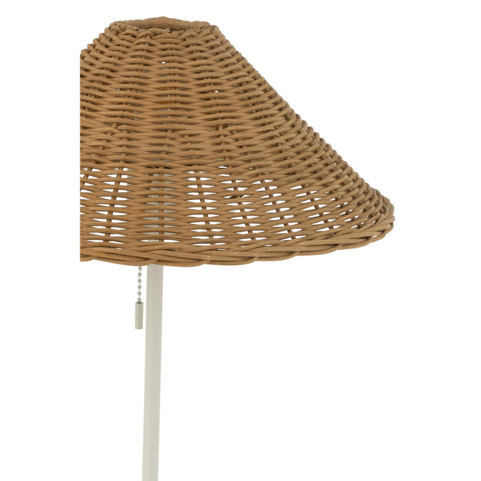Tafellamp Naturel Ijzer 32 cm-Tafellampen-J-Line