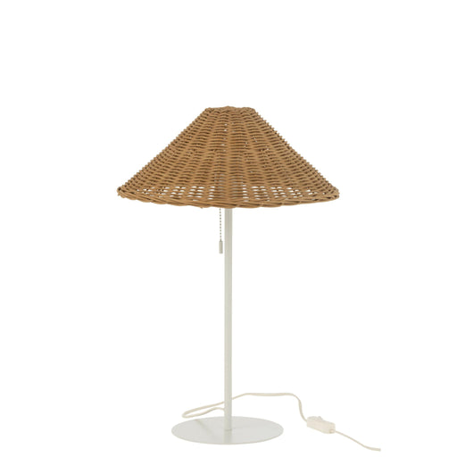 Tafellamp Naturel Ijzer 32 cm-Tafellampen-J-Line