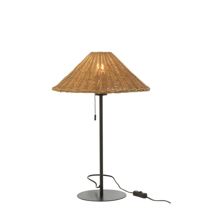 Tafellamp Naturel Kunststof 32 cm 32x32x50 cm-Tafellampen-J-Line