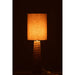 Tafellamp Naturel Linnen 25 cm 25x25x85 cm-Tafellampen-J-Line