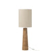 Tafellamp Naturel Linnen 25 cm 25x25x85 cm-Tafellampen-J-Line