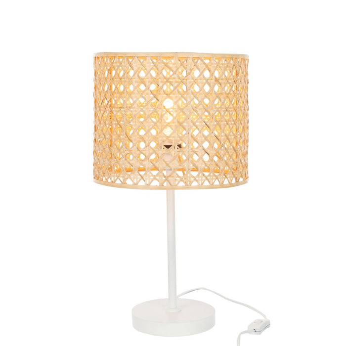 Tafellamp Naturel Mdf 29 cm-Tafellampen-J-Line