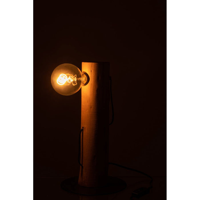 Tafellamp Naturel Metaal 20 cm-Tafellampen-J-Line