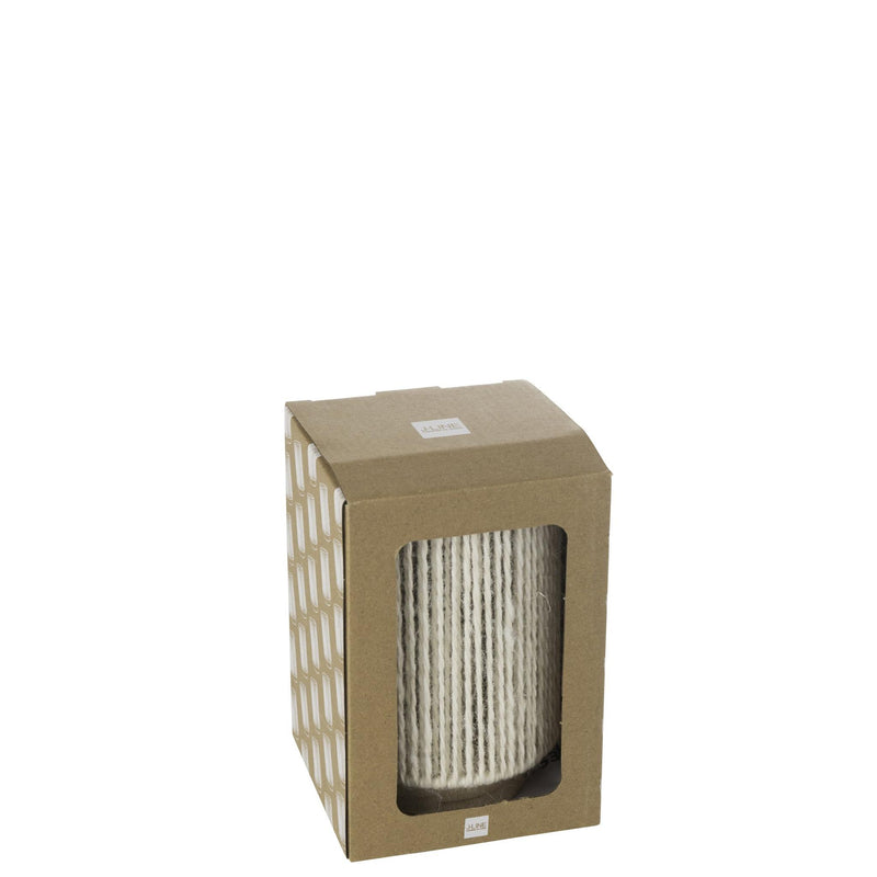 Tafellamp Naturel Metaal S 10 cm 10.5x10.5x16 cm-Tafellampen-J-Line