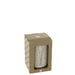 Tafellamp Naturel Metaal S 10 cm 10.5x10.5x16 cm-Tafellampen-J-Line