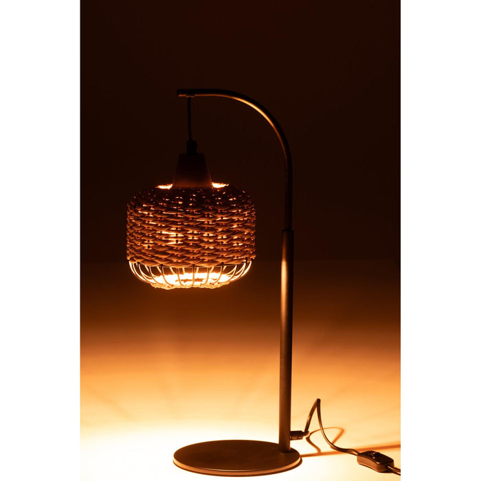 Tafellamp Naturel Paper 19 cm 17x17x52 cm-Tafellampen-J-Line